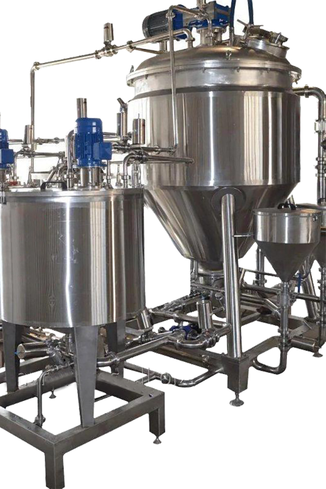 Оборудование для производства сгущенки.